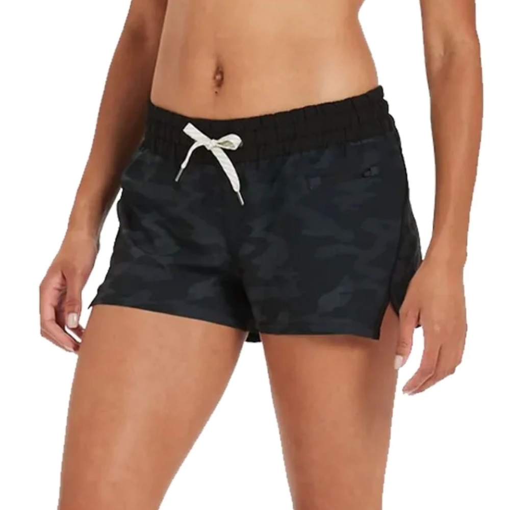Vuori Womens Camo Print Clementine Shorts